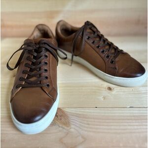 Thursday Everyday Men’s Brown Leather Sneakers Size 7